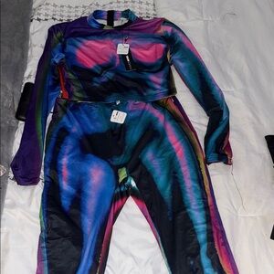 Fashion Nova Multicolor Jumpsuit